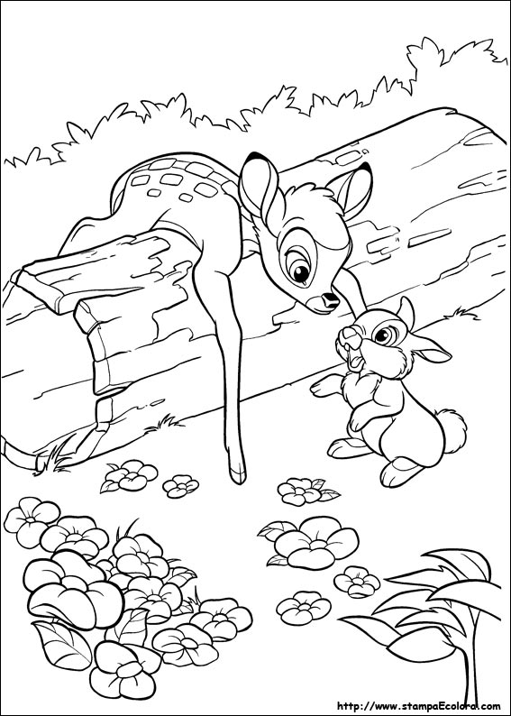 Disegni Bambi 2